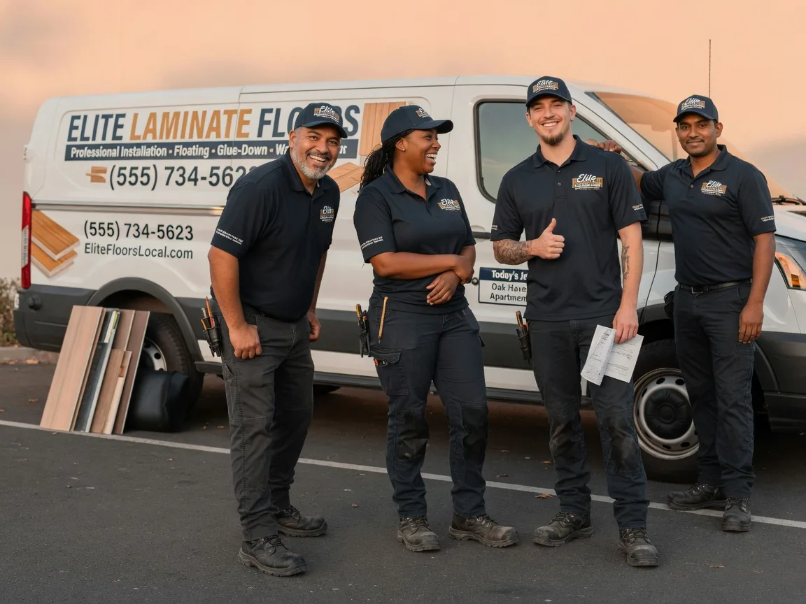 Laminate flooring installation company in Dublin, PA